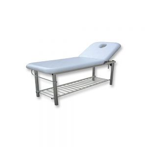 Solid Massage Bed w / Metal Frame & Towel Holder