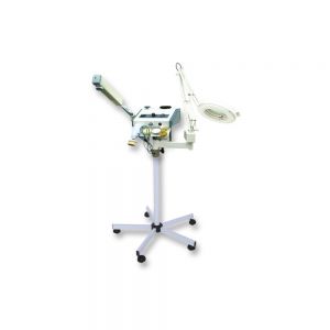 Aroma Ozone Steamer w / brush & Magnifying Lamp