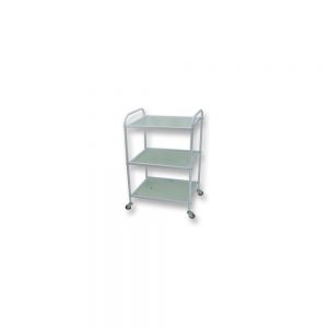 Glass Cart with 3 shelves