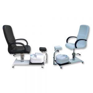 Hydraulic Pedi chair White or Black w / bowl